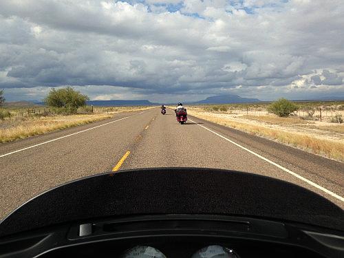 Motorrijden iun Texas