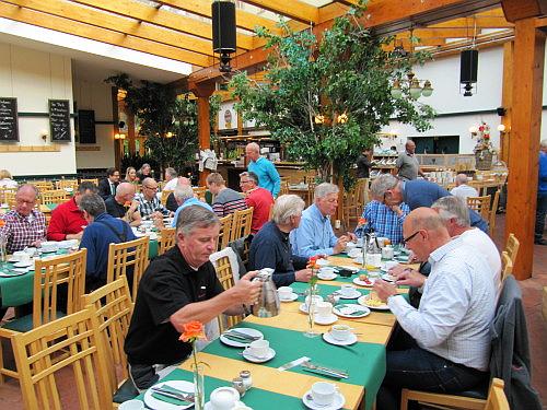 Diner in het hotel